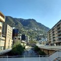Andorra is tiny, and most of the town borders the river.